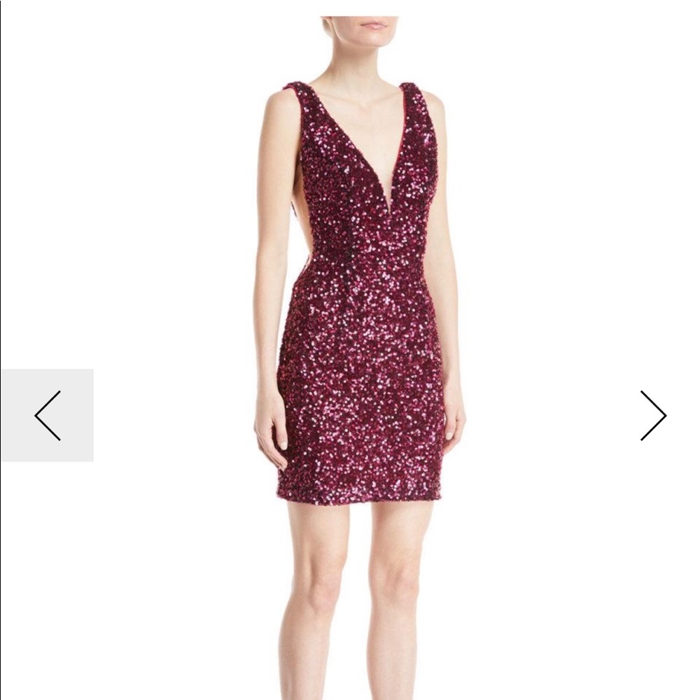 Jovani Maroon Dress